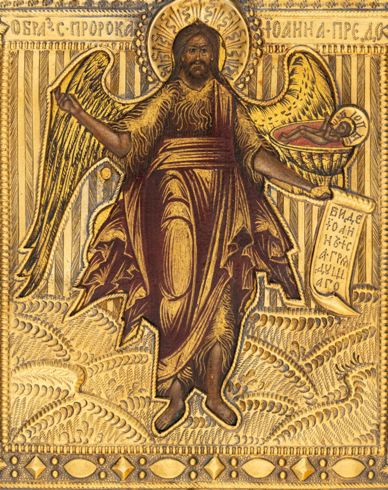 Пророк Иоанн Предтеча – Ангел пустыни, с житием в 12 клеймах