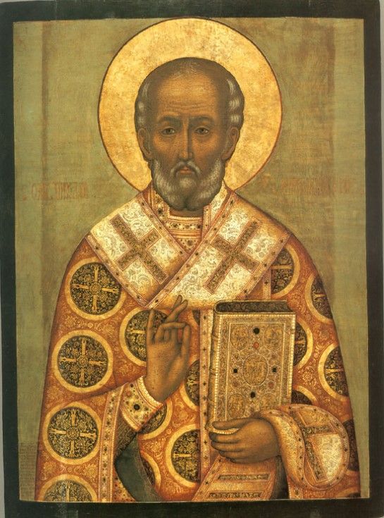 St. Nicholas icon by Fyodor Zubov