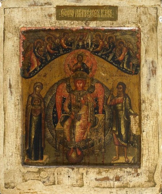 Icon of Sophia, the Wisdom of God (17th century), Novgorod