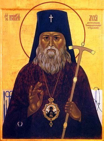 Icon of Saint Luke Bishop of Simferopol and Crimea