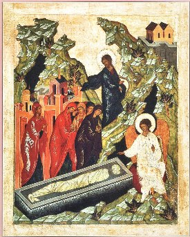 Myrrhbearers Standing by the Empty Tomb icon