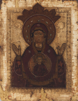 Our Lady of the Sign “Znamenie,” 18th century