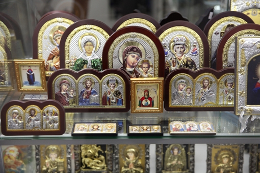 Buying Icons at a Russian Orthodox Store