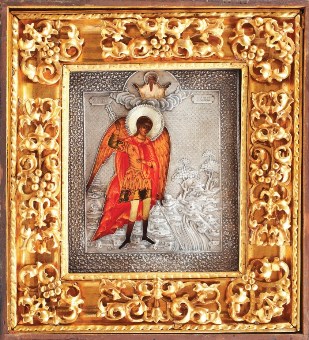 Russian icon of the Archangel Michael