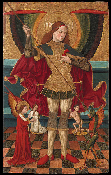 Saint Michael Weighing Souls