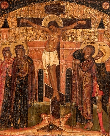 The Crucifixion icon