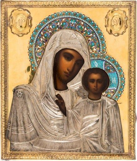Russian icon of Our Lady of Kazan