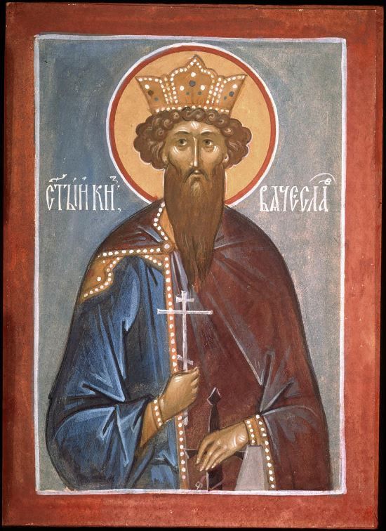 Icon of the Holy Nobleborn Prince Vyacheslav of Czechia