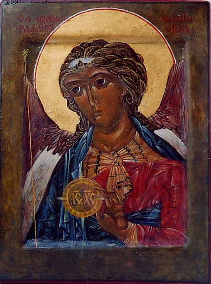 Icon of St. Raphael, the Archangel