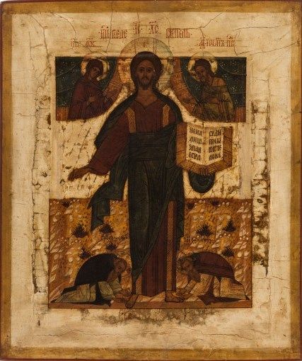 Russian icon of the Savior of Smolensk, 18th century