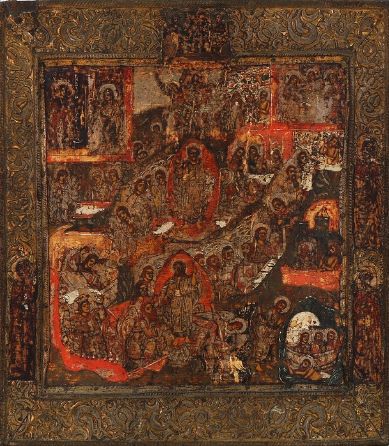 Icon of the Ascent and the Resurrection (18th century)