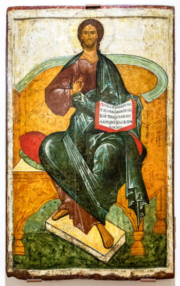 The Icon of Christ Enthroned