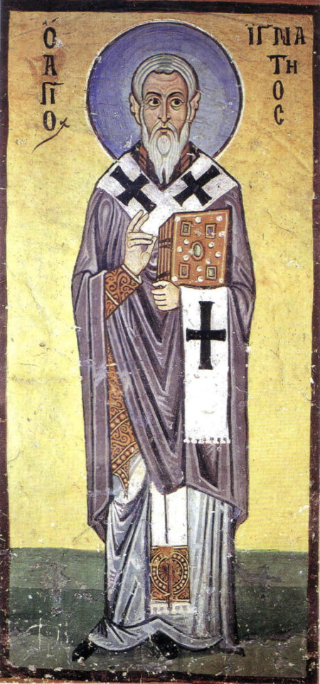 Byzantine Icon of Saint Ignatius of Antioch