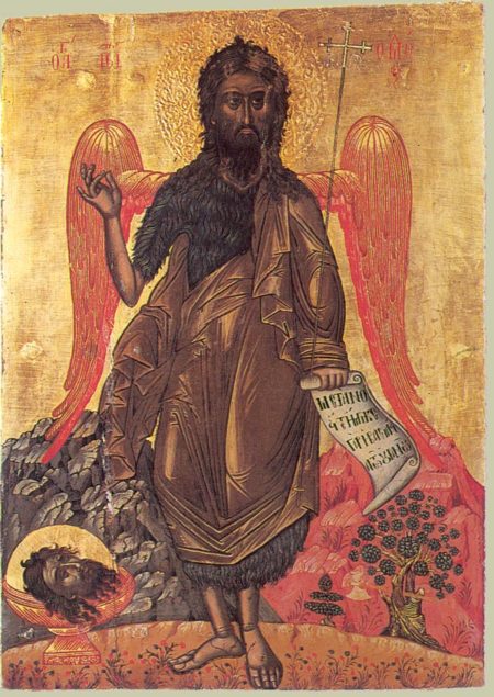 Eastern Orthodox Icons of John the Baptist