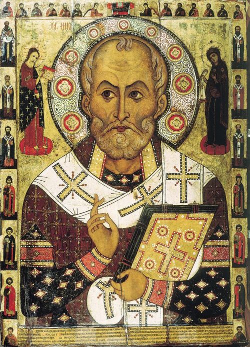 Holy icon of Nicholas the Wonderworker