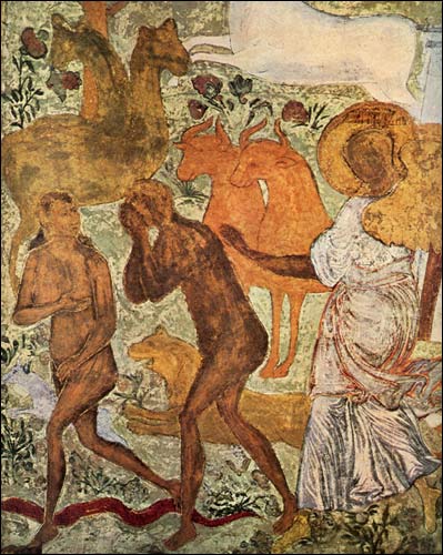 Adam and Eve Icon