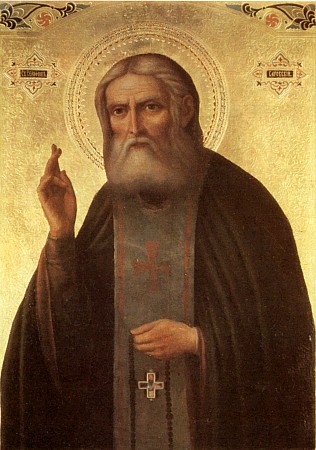 Russian Iconography of Seraphim of Sarov