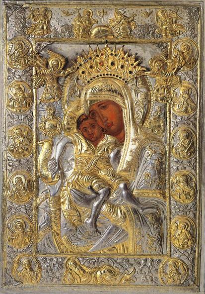 Greek Orthodox Icon of the Mother of God